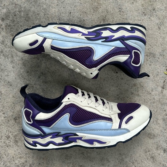 Sandro Paris Flame Sneakers, Blue/ Purple, size 40 - Picture 4 of 12